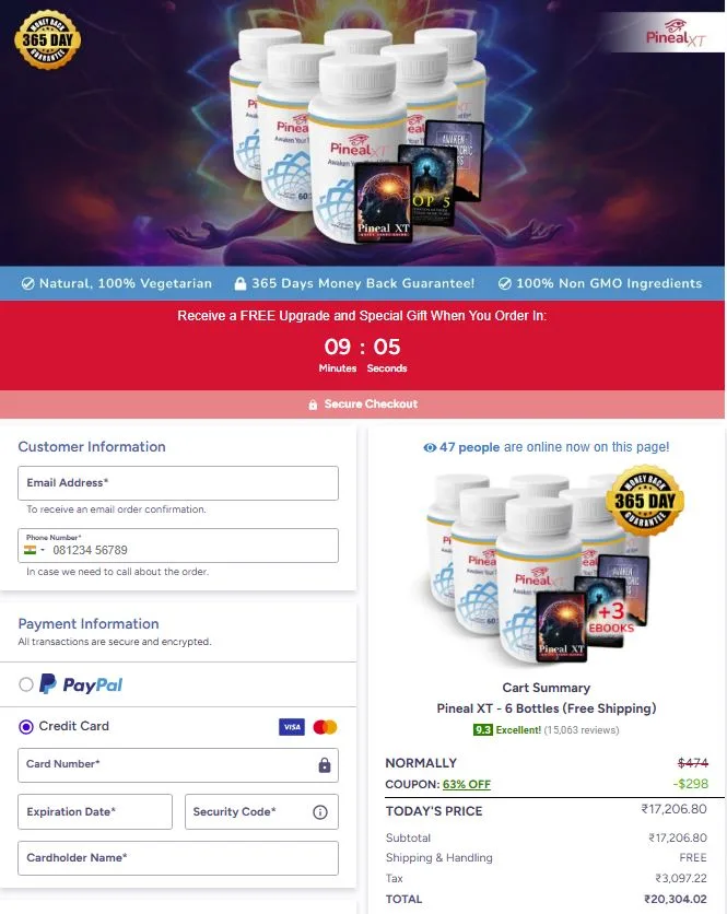 Secure Checkout Form